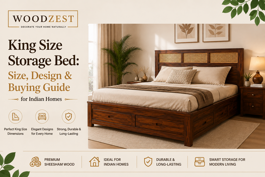 King Size Storage Bed: Size, Design & Buying Guide for Indian Homes