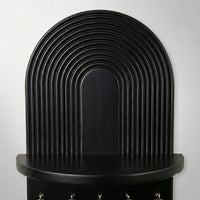 Modern Arch Wall Key Holder with Shelf