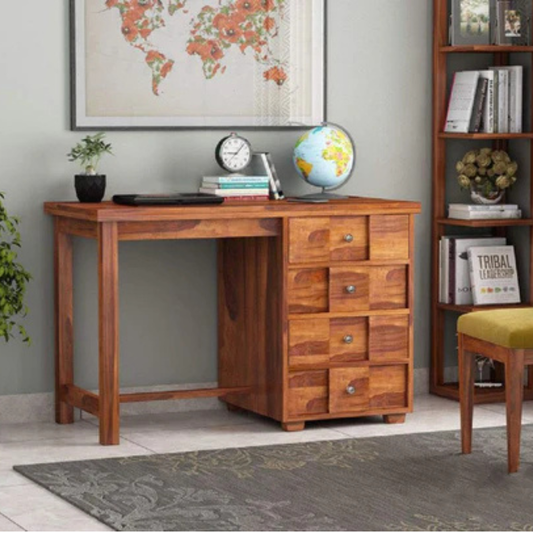 Solid Sheesham Wood Study Desk for Home & Office
