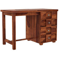 Solid Sheesham Wood Study Table for Home & Office | Ample Storage