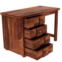 Solid Sheesham Wood Study Table for Home & Office | Ample Storage